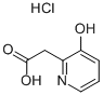 2-(3-HYDROXYPYRIDIN-2-YL)ACETIC ACID HYDROCHLORIDE Structure