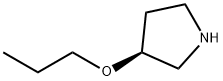 (S)-3-PROPOXY-PYRROLIDINE Structure