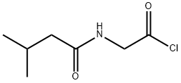 Acetyl  chloride,  [(3-methyl-1-oxobutyl)amino]-  (9CI) 구조식 이미지