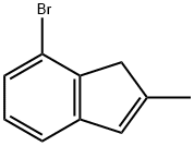7-broMo-2-Methyl-1H-Indene Structure