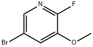 5-BROMO-2-FLUORO-3-METHOXYPYRIDINE Structure