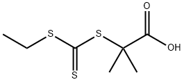 Propanoicacid, 2-[[(ethylthio)thioxoMethyl]thio]-2-Methyl- 구조식 이미지