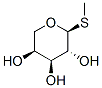.alpha.-L-Arabinopyranoside, methyl 1-thio- Structure