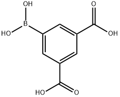 3,5-Dicarboxybenzeneboronic acid 구조식 이미지