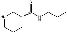 (3R)-N-PROPYL-3-피페리딘카르복사미드 구조식 이미지