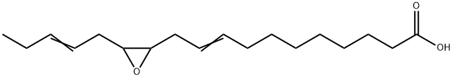 11-[3-(2-Pentenyl)oxiranyl]-9-undecenoic acid Structure