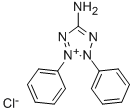 2,3-DIPHENYL-5-AMINOTETRAZOLIUM CHLORIDE Structure