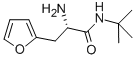 (S)-N-BOC-2-FURYLALANINE TERT-BUTYLAMINE 구조식 이미지