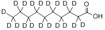 DECANOIC-D19 ACID Structure