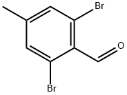 2,6-dibromo-4-methylbenzaldehyde Structure
