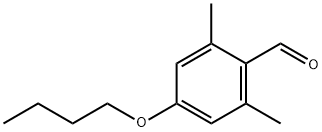 Benzaldehyde, 4-butoxy-2,6-dimethyl- 구조식 이미지