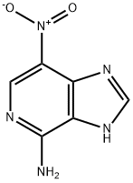 3H-Imidazo[4,5-c]pyridin-4-amine,  7-nitro- Structure