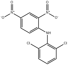 N-(2,6-DICHLOROPHENYL)-2,4-DINITROANILINE Structure