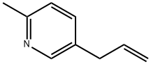 2-Methyl-5-(2-propenyl)-pyridine Structure