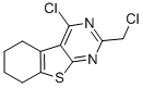 4-CHLORO-2-CHLOROMETHYL-5,6,7,8-TETRAHYDRO-BENZO[4,5]THIENO[2,3-D]PYRIMIDINE Structure