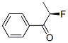 1-Propanone, 2-fluoro-1-phenyl-, (2R)- (9CI) Structure