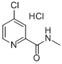 4-Chloro-N-methylpyridine-2-carboxamide Hydrochloride Structure