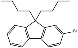 2-브로모-9,9-디-n-부틸플루오렌 구조식 이미지