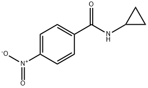 N-Cyclopropyl-4-nitrobenzamide Structure