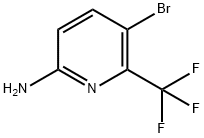 5-Bromo-6-trifluoromethyl-pyridin-2-ylamine Structure