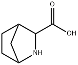 2-azabicyclo(2.2.1)heptane-3-carboxylic acid 구조식 이미지