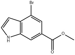 882679-96-1 1H-Indole-6-carboxylic acid, 4-broMo-, Methyl ester