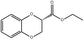 1,4-Benzodioxin-2-carboxylic acid, 2,3-dihydro-, ethyl ester, (2S)- Structure