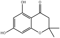 5,7-dihydroxy-2,2-dimethyl-2,3-dihydro-4H-chromen-4-one Structure