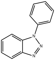 1-페닐-1H-벤조트리아졸 구조식 이미지