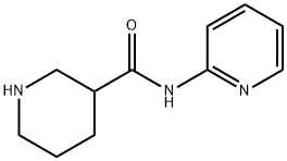 PIPERIDINE-3-CARBOXYLIC ACID PYRIDIN-2-YLAMIDE Structure