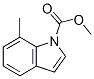 1H-인돌-1-카르복실산,7-메틸-,메틸에스테르 구조식 이미지