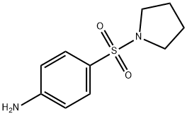 4-(PYRROLIDINE-1-SULFONYL)-PHENYLAMINE Structure