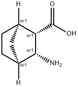 3-EXO-AMINOBICYCLO[2.2.1]HEPTANE-2-EXO-CARBOXYLIC ACID 구조식 이미지