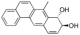 7-메틸-8,9-디하이드로벤조[a]안트라센-8α,9β-디올 구조식 이미지