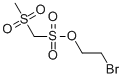 2-브로모에틸(메틸술포닐)메탄술포네이트 구조식 이미지
