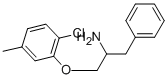 1-BENZYL-2-(2-CHLORO-5-METHYLPHENOXY)ETHYLAMINE Structure