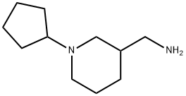 1-(1-cyclopentyl-3-piperidinyl)methanamine(SALTDATA: 2HCl) Structure