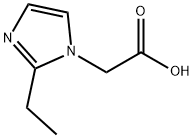 (2-ETHYL-IMIDAZOL-1-YL)-ACETIC ACID Structure