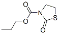 3-티아졸리딘카르복실산,2-옥소-,프로필에스테르 구조식 이미지