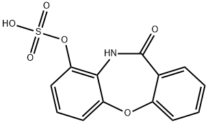 9-(Sulfooxy)dibenz[b,f][1,4]oxazepin-11(10H)-one Structure