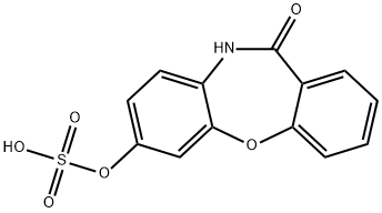 7-(Sulfooxy)dibenz[b,f][1,4]oxazepin-11(10H)-one Structure