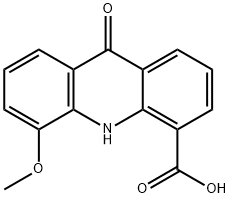 5-METHOXY-9-OXO-9,10-DIHYDRO-ACRIDINE-4-CARBOXYLIC ACID Structure
