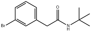 2-(3-BROMOPHENYL)-N-T-BUTYLACETAMIDE Structure