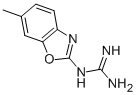 GUANIDINE,(6-METHYL-2-BENZOXAZOLYL)- Structure