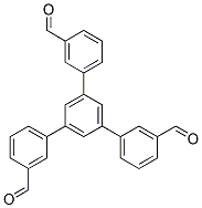 1,3,5-Tris(3-formylphenyl)benzene Structure