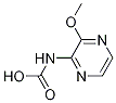 3-METHOXY-PYRAZINECARBAMIC ACID Structure