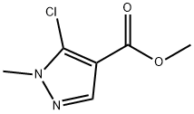 5-Chloro-1-methyl-1H-pyrazole-4-carboxylic acid Structure