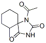 1-Acetyl-6-methyl-1,3-diazaspiro[4.5]decane-2,4-dione 구조식 이미지