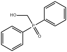 (DIPHENYLPHOSPHORYL)METHANOL Structure