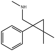 1-(2,2-DIMETHYL-1-PHENYLCYCLOPROPYL)-N-METHYLMETHANAMINE Structure